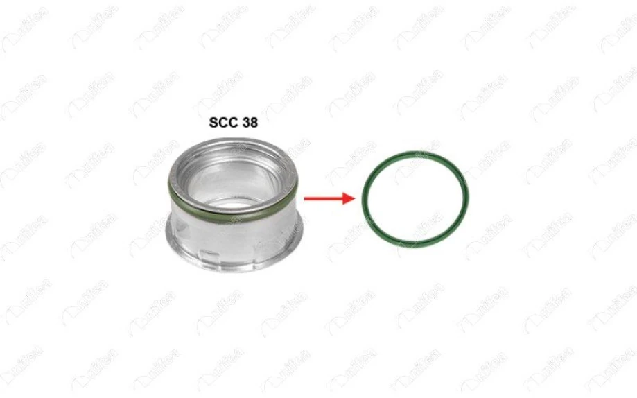 Vag Turbo Hortum Contası 43,95 MM A4 / A3 / A6 1,9tdi / 2,0tdi Altea Cordoba İbiza Leon Toledo 1,9tdi Fa - Nifea 27235