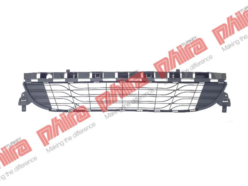 Renault Tampon İzgarası On Orta Siyah Megane III 08> - Phira Mg-08110