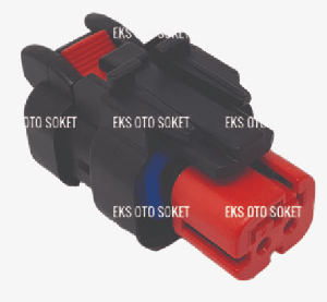 SOKET>2 PİN DEUTSCH İŞ MAKİNESİ   DİŞİ - EKS-2C097
