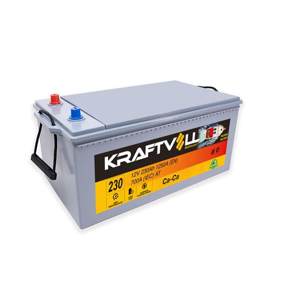 AKU 12V 230 AH 1250A MARIN C ( 274 X  516 X 232 )TAM KAPALI - KRAFTVOLL 18080004