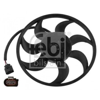 FAN MOTORU TRANSPORTER T5 1,9TDI 2,5TDI (BUYUK OLAN 450W 420MM) AXB AXC AXD 03>10 - FEBI 40636
