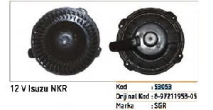Unıversal Kalorifer Motoru-12 V İsuzu Nkr Pervaneli (89721195305) - Sgr-53053