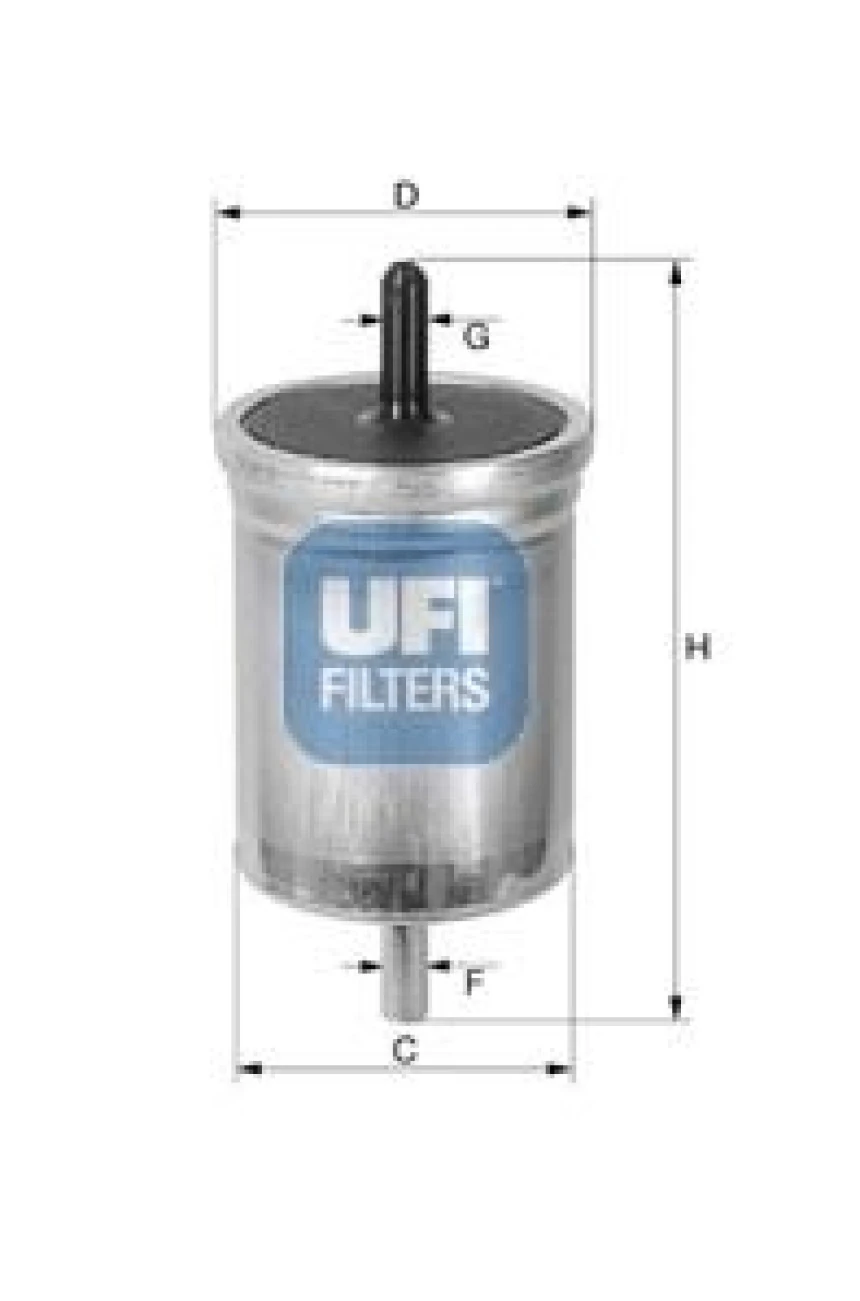 Renault Benzin Filtresi Megane 1.4 / 1.6 / 2.0ie 96> - Ufı 31.562.00