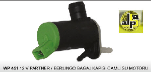 SU FISKİYE MOTORU-12V. PARTNER/BERLINGO CAMLI - VERTEX-VWP451
