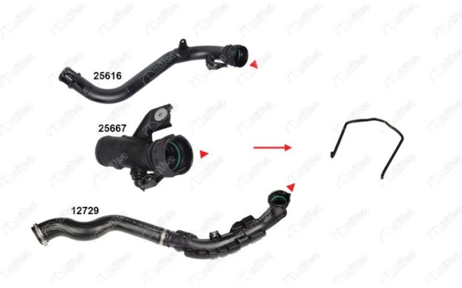 Nissan Turbo Borusu Sekmanı Nissan Juke 1.5 DCI F15 10> - Nifea 25618