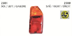 Unıversal Stop Camı-R.12 Stw  Sağ - Pleksan-2500