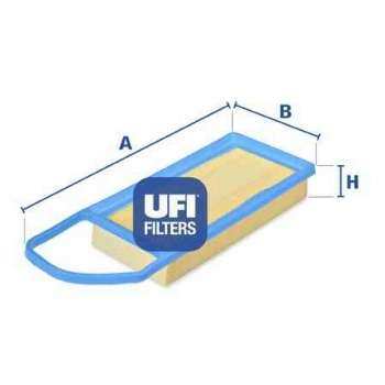 HAVA FILTRESI C1 C2 C3 NEMO XSARA P206 P207 P307 BIPPER 1.4HDI 05>FIESTA FUSION 1.4TDCI - UFI 30.153.00