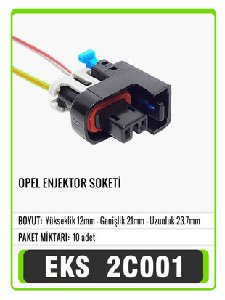 SOKET>OPEL ENJEKTOR - EKS-2C001