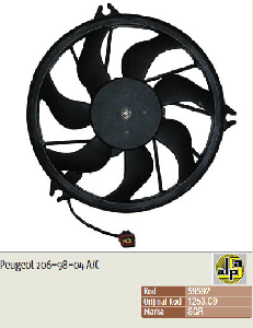 FAN MOTORU-PEUGEOT 206 (1998-2004) [KLİMALI] - SGR-59592