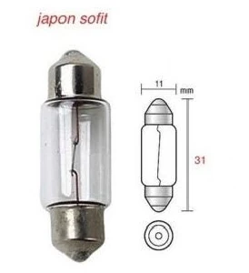 Unıversal Ampul-12v 10w Sofit Japon  10x30 - Sprlight-Sl3107