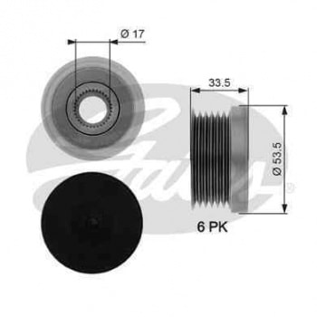 ALTERNATOR RULMANI BMW E81 E87 E30 E46 E90 E91 E92 E60 E61  X1  X3 - GATES OAP7111