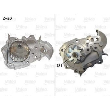 DEVIRDAIM SU POMPASI LOGAN SANDERO CLIO II MEGAN I KANGOO SCENIC R19 1.4 8V / 1.6 8V K7M K7J - VALEO 506573
