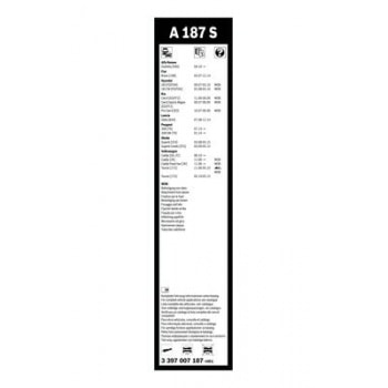 SILECEK SUPURGESI TAKIM AEROTWIN [600 / 450 MM] - BOSCH 3397007187