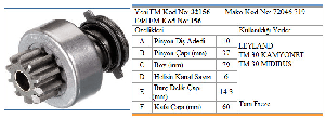 MARŞ DİŞLİSİ-MT 10D T.30 T.FRZ.  -319- - FORMMETAL-32156