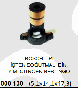 ROTOR BAKIRI-BOS CİTR/PEU/FORD YM. İÇTEN SOĞUTMALI - HT-130