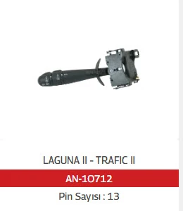 Unıversal Laguna II - Espace IV - Trafıc II Far Kolu Tek Sisli - Mcar-An10712