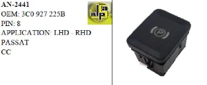 Unıversal El Fren (park) Anahtarı>vw Passat B6 - CC    >>3c0927225b - Mcar-An2441