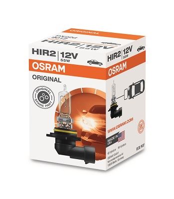 HALOGEN AMPUL HIR2 12V 65W TEK FLAMANLI PLASTIK SOKETLI - OSRAM 9012