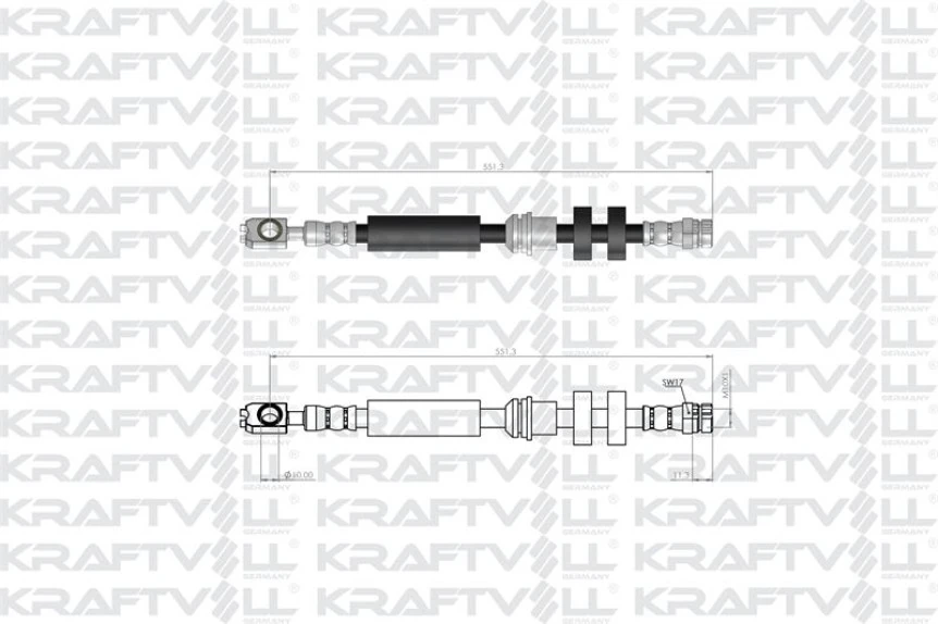 Vag On Fren Hortumu İbiza V Toledo IV 08> Rapıd 12> - Kraftvoll 07080785