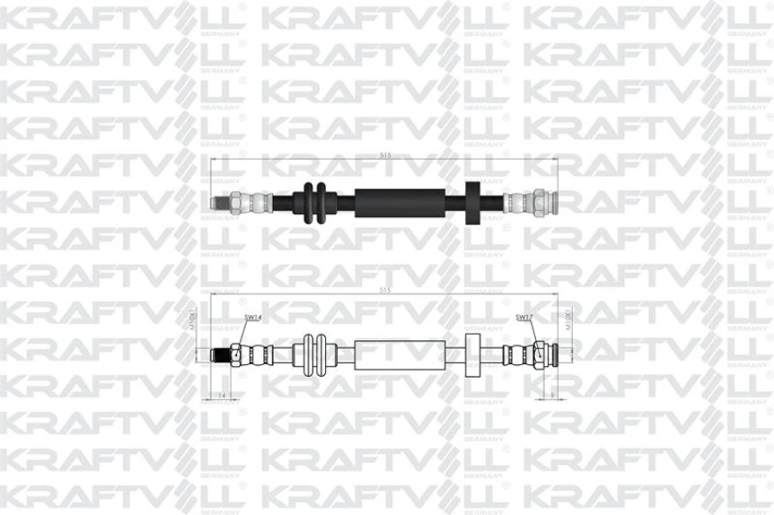 Fiat On Fren Hortumu Ducato III Boxer III Jumper III 06> - Kraftvoll 07080017