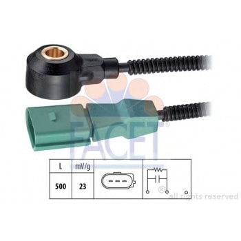 VURUNTU SENSORU (YESIL) AMAROK CC EOS GOLF V VI JETTA PASSAT POLO TIGUAN TOUAREG T6 A1 A3 A4 A5 A6 A - FACET 9.3163
