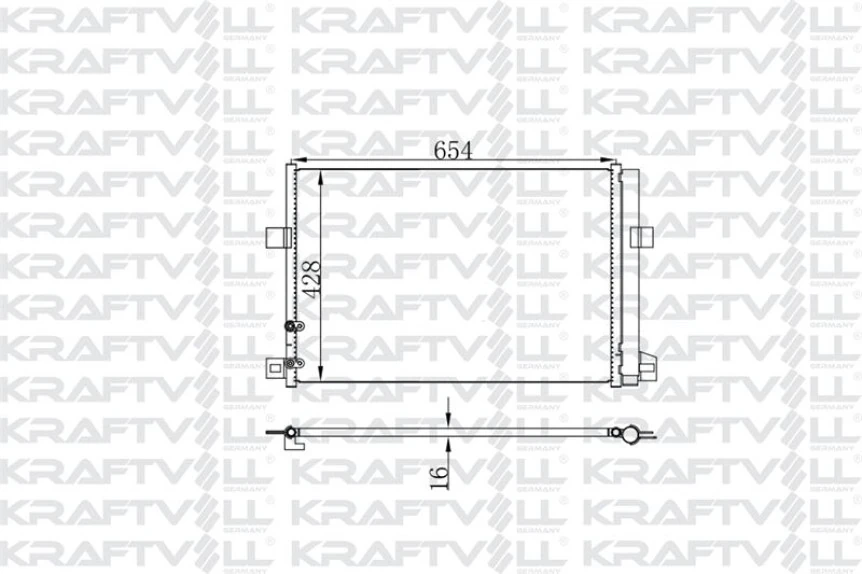 Vag Klima Radyatoru Amarok 10> 2.0tdi - Kraftvoll 08060186