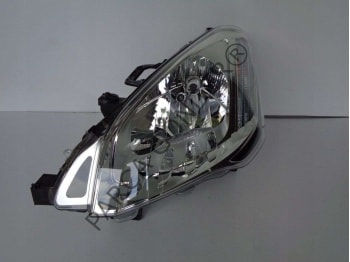 FAR SOL SINYALLI MOTORLU AMPULLU H4 BERLINGO 12> - ITHAL 9806306180