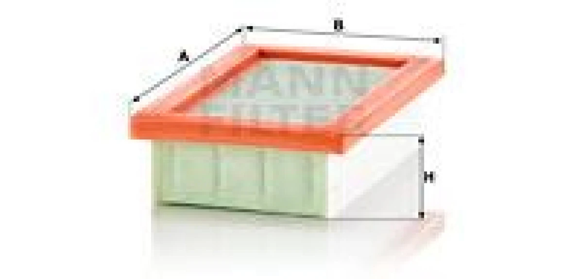 Renault Hava Filtresi Twingo III 0,9 , Fortwo Coupe (453) 14> Fortwo Cabrio (453) 15> - Mann C22033/1