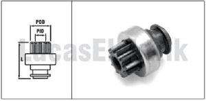 MARŞ DİŞLİSİ-AS 26.200/MF 285-265  TNT202  YATIK FREZE - LUCAS-TMB148