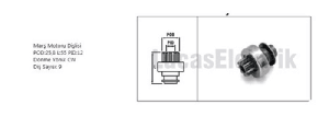MARŞ DİŞLİSİ-VT 9D R.9/R.12  M1599931/12VAL0287 - LUCAS-SDR8000