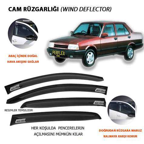 CAM RUZGARLIGI MUGEN TIP 4 PARCA TOFAS D.K.S DYNAMIC 88> - PERFLEX PD4-TF01