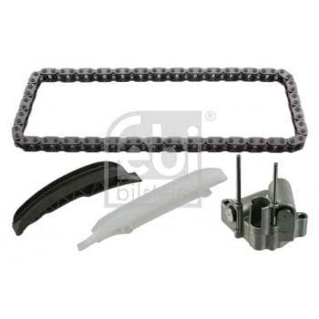 EKSANTRIK ZINCIR SETI UST (ZINCIR+GERICI+2xKIZAK) BMW M47 M57 E87 E46 E90 E92 E60 E83 E53 E70 E71 E7 - FEBI 30347