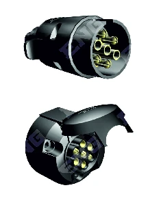 Unıversal Römork Fişi-Komple Plastik 7'li - Eng-060601