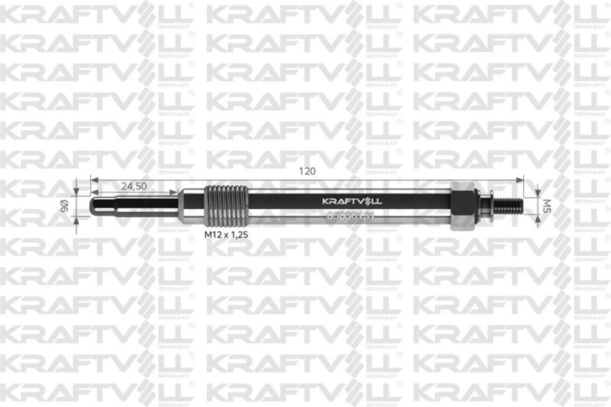 Unıversal Traktor Kizdirma Bujısı 11v Zetor Traktor - Kraftvoll 05030131