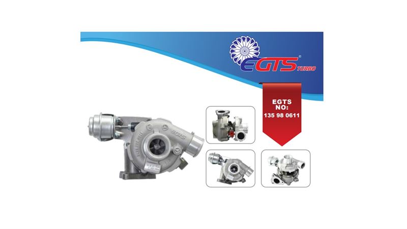 TURBO SARJ HYUNDAI ACCENT ERA 2008-> GETZ 2006-> RIO 2006-> CEED 2007-> I30 2007-> 110 BG EURO 4 MOT - GTSTURBO 135980611