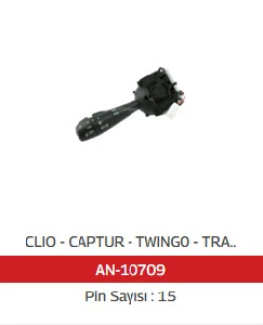 Unıversal Sinyal Kolu>clıo IV - Captur - Twingo - Trafıc III Far Kolu - Mcar-An10709