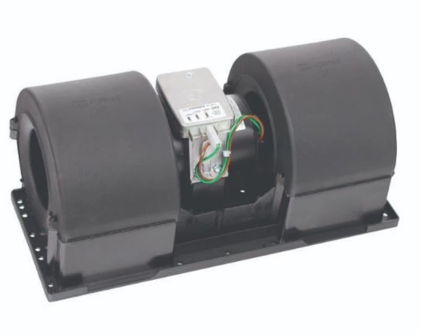 Unıversal Truck Kalorıfer Klima Motoru 12v Ciftli Blower 335 1120 M3 / D Uc Devir Direncli 72240005 - Kormas 5 701 250 120 003
