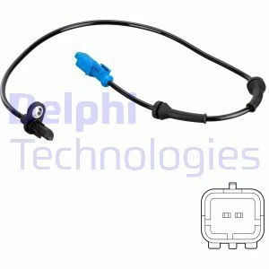 Psa Abs Sensoru Arka C3 II C4 Cactus Ds3 - Delphi Ss20769