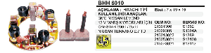 KÖMÜR YUVASI-HT 12V BMC NİSSAN LEVEND 4 KÖMÜRLÜ - VERTEX-BHH6010