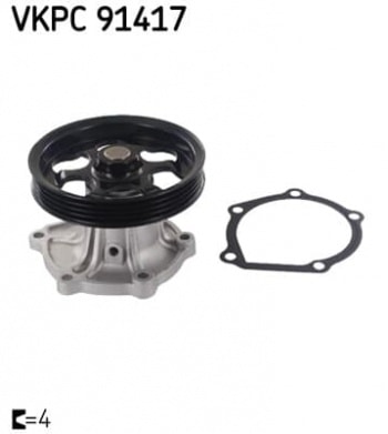 DEVIRDAIM TOYOTA COROLLA KASNAKLI 1.3 12V 1988-1998 (1E 2E) - SKF VKPC91417