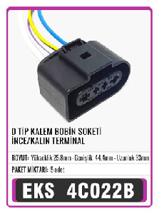 SOKET>VW KALEM BOBİN   S4019 - EKS-4C022B