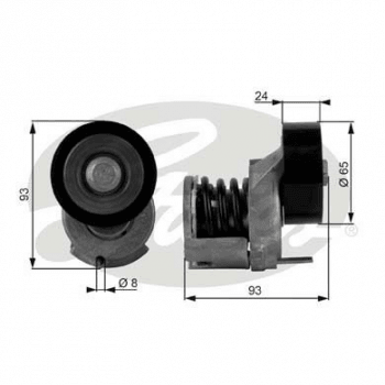 ALTERNATOR GERGI RULMANI KOMPLE KUTUKLU CADDY III BEETLE EOS GOLF VI JETTA PASSAT POLO SCIROCCO TIGU - GATES T38439