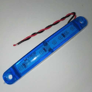 PARMAK LAMBA 9 LED MAVİ - SPRLIGHT-TAS005-12V-M