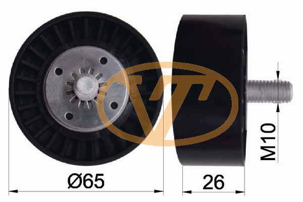 Chevrolet Alternator Gergi Rulmanı 11×65×26 Plastık (plastıc) Chevrolet Captıva Cruze Epica Lacetti Nubıra Op - Alt 03079