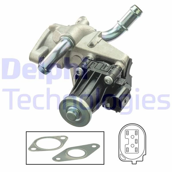 Ford Egr Valfı Transıt 2.2 V347-V362-V363-Ranger-Boxer-Jumper - Delphi Eg10551-12b1