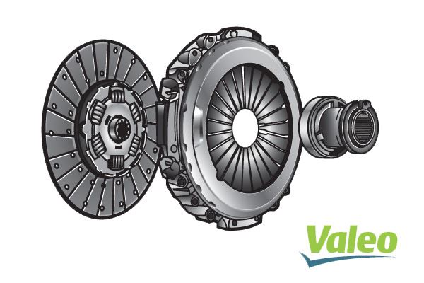 3 LU DEBRIYAJ TAKIMI (BASKI+DISK+RULMAN) 430 DTE STRALIS ACTIVE DAY EURO 4 / 5 (08 / 06),STRALIS - VALEO 827175
