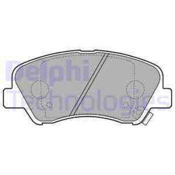 ON FREN BALATASI HYUNDAI ACCENT BLUE 2011> / KIA RIO 2011> - DELPHI LP2497