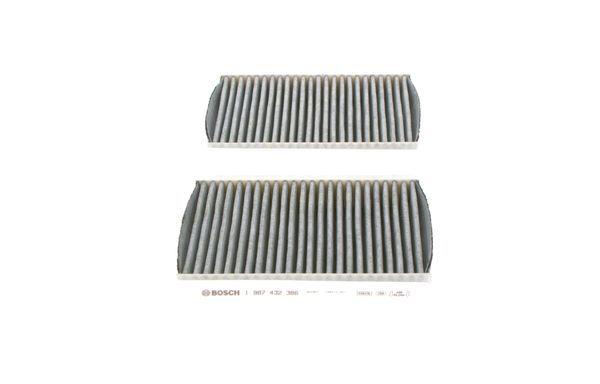 POLEN FILTRESI ALFA ROMEO 147 156 GT 1.6 16V T-SPARK 1.9 JTD 2.0 16V 3.2 GTA 2.4 JTD 03>10 - BOSCH 1987432386