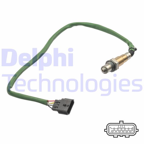 OKSIJEN SENSORU CLIO IV MEGANE III CAPTUR SYMBOL DUSTER TWINGO DOKKER - DELPHI ES21080-12B1