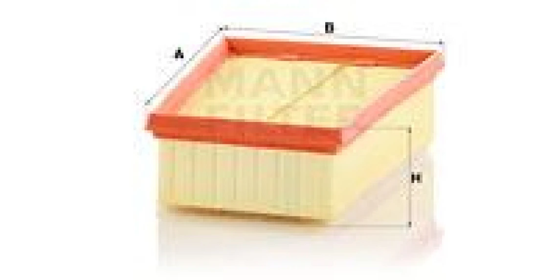 Renault Hava Filtresi Üçgen Tip Koleos Koleos 2008 -> / Qashqaı Qashqaı 1,6 Benzinli - 2,0 2007 - 2013 X-Tra - Mann C24104